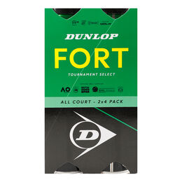 Balles De Tennis Dunlop Fort All Court 2x4er Dose